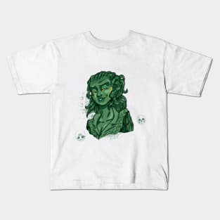 Vraska, Green Mage for White Kids T-Shirt